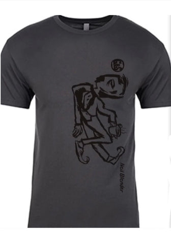 XL G&S Neil Blender COFFEE BREAK Shirt - CHARCOAL