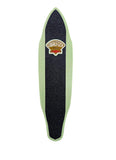 G&S Gordon & Smith FibreFlex Pro Slalom Skateboard Deck - GREEN ABSTRACT