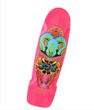 NOS signed Wes Humpston BDS Bomb shape RAM skateboard deck -  PINK