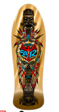Powell Peralta STEVE SAIZ TOTEM reissue skateboard deck - GOLD FOIL