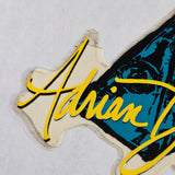 Vintage 80s Adrian Demain STICKERS Lester Kasai Designs- (set of 7)