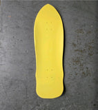 Shape "G" Blank Skateboard Deck 32" x 10.5" - YELLOW