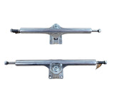 13” Axle Slappy Skateboard Trucks Hollow King Pin - SILVER