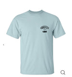XL G&S Gordon and Smith FIBREFLEX T shirt - POWDER BLUE