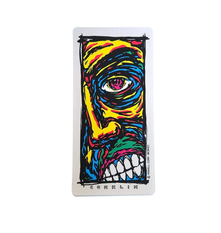 Powell Peralta Lance Conklin Sticker - CLEAR BACK