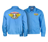 XL Powell Peralta WINGED RIPPER Jacket - BLUE