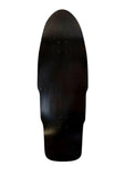 Shape #4 Blank Skateboard Deck with Grip - BLACK
