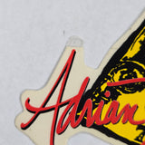 Vintage 80s Adrian Demain STICKERS Lester Kasai Designs- (set of 7)