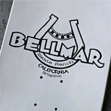 Kelly Bellmar Tribute Skateboard  32.5" x 9" - WHITE
