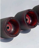 Used Vintage 70s ROLLS ROYCE Skateboard wheels - RUBY RED