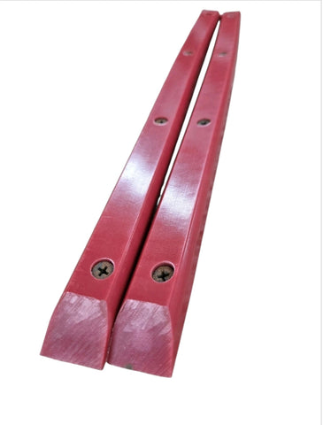 VINTAGE Powell Peralta 14.5" Rib-Bones GORILLA RIBS rails -  RED