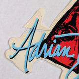 Vintage 80s Adrian Demain STICKERS Lester Kasai Designs- (set of 7)