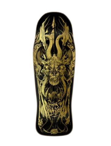 Santa Cruz Erick Winkowski PRIMEVIL Skateboard Deck -  GOLD FOIL