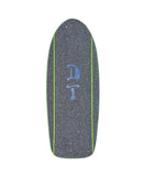 Dogtown BigFoot Cross old school skateboard deck - GREEN FLAKE