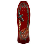 Powell Peralta Ray UnderHill CROSS Reissue Skateboard Deck - BURGUNDY GOLD FOIL