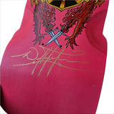 NOS signed Wes Humpston BDS Bomb shape RAM skateboard deck -  PINK