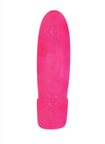 NOS signed Wes Humpston BDS Bomb shape RAM skateboard deck -  PINK