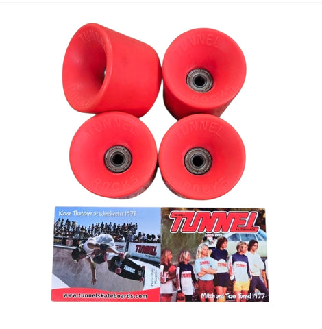 TUNNEL ROCKS reissue skateboard wheels 64mm 90a - ORANGE
