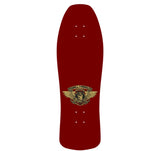 Powell Peralta Ray UnderHill CROSS Reissue Skateboard Deck - BURGUNDY GOLD FOIL