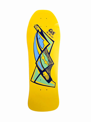 G&S Neil Blender PRIEST Skateboard Deck  - YELLOW