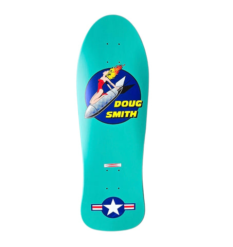 G&S Doug Smith BOMBSHELL Reissue Skateboard Deck (blem) - SEAFOAM