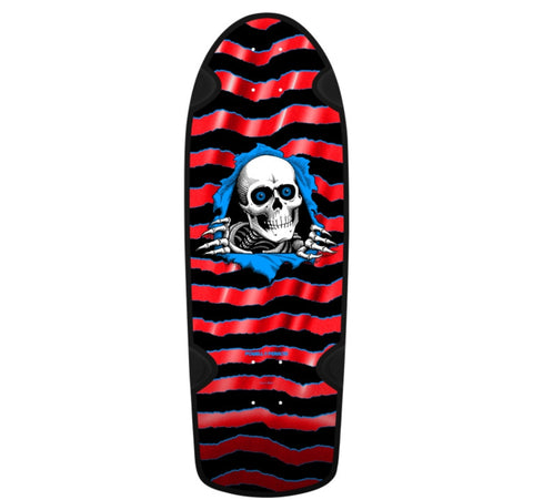 Red Foil Powell Peralta OG Ripper Skateboard - RED FOIL
