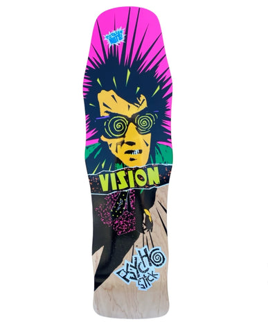 NEW 36” Long Vision Psycho Stick Skateboard - NATURAL