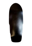 Shape #4 Blank Skateboard Deck with Grip - BLACK