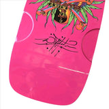 NOS signed Wes Humpston BDS SKULL AND DRAGONS skateboard deck - CAR PAINT PINK