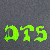 Dogtown BigFoot Cross old school skateboard deck - GREEN FLAKE
