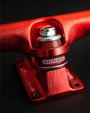 166 Independent STAGE 4 (FW) skateboard Trucks - RED (9.0")