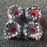 Rainskates Black Rain wheels  63mm 101a - BLACK