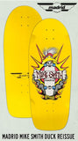 Madrid MIKE SMITH Duck reissue skateboard deck - YELLOW