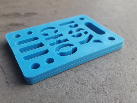 Reflex Riser Pad Blue Riser Pads Psycho Risers - 1/8