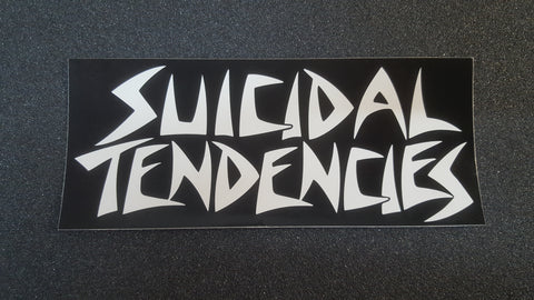 Dogtown SUICIDAL TENDENCIES Classic STICKER 6.5" - BLACK