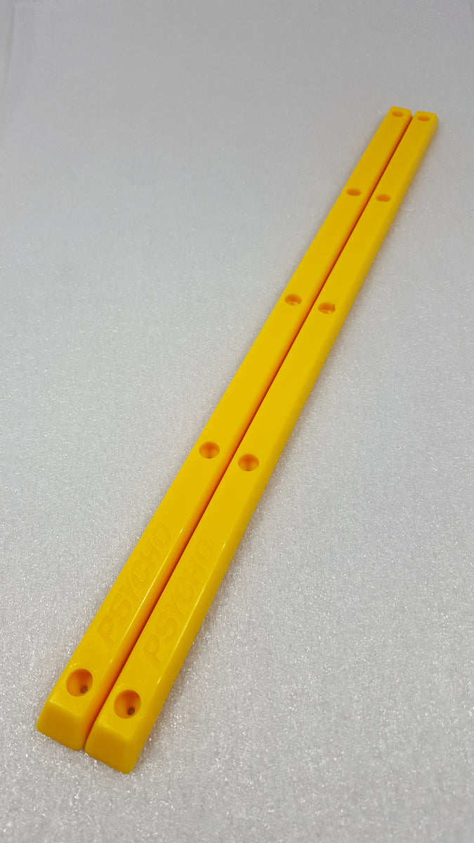 Psycho Skateboard Rails 1 SET - YELLOW – SK8supply.com