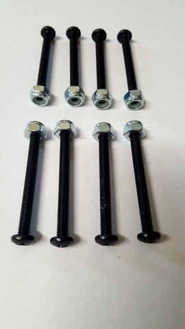 2" Trusshead HARDWARE 8 Bolts with 8 Lock Nuts