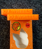 OJ JUICE CUBES Riser Pads Risers - 3/8"  ORANGE