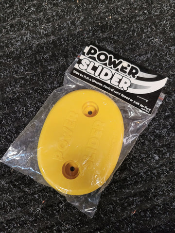 Gold Cup Power Slider skid plate - YELLOW
