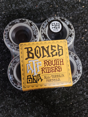 Powell Peralta ROUGH RIDERS  wheels 59mm 80a ATF - WHITE