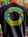 Santa Cruz WINKOWSKI logo T shirt  2XL- BLACK