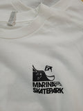 Marina Del Rey Skate Park T shirt - WHITE LG