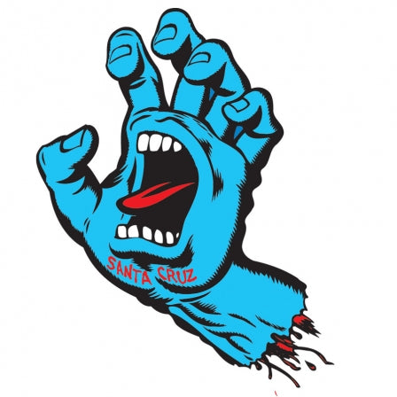 Santa Cruz Screaming Hand sticker - Big 6"