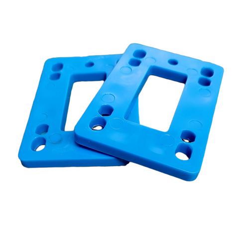 Riser Pads - 1/4" BLUE (with hardware)
