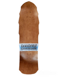 SK8supply CHAINSAW Limited Edition Skateboard Deck - BROWN RED