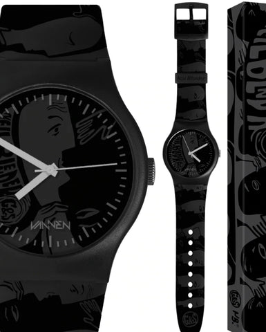 G&S Neil Blender FACES watch - BLACK BLACK