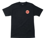 Santa Cruz SLASHER logo T shirt  S- BLACK