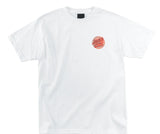 Santa Cruz SLASHER logo T shirt  L- WHITE