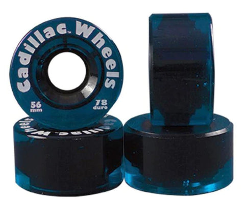 Cadillac Surf Skate Skateboard Wheels 56mm 78a - BLUE