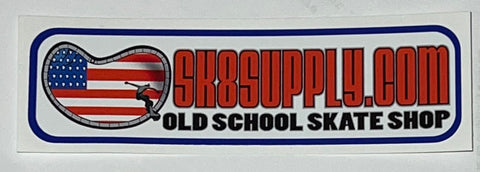 SK8supply Blue Line Skate Shop Sticker